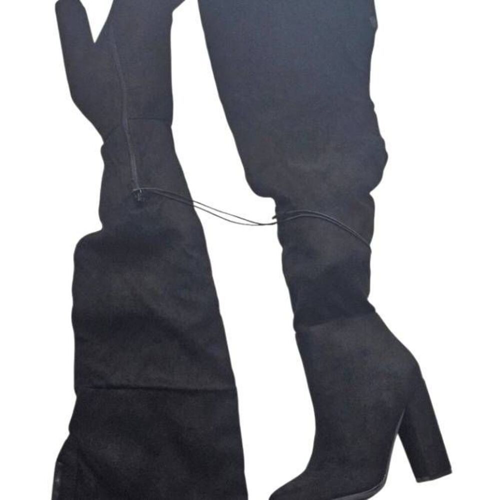LADIES SUEDE THIGH HI‎ BOOTS. NWT